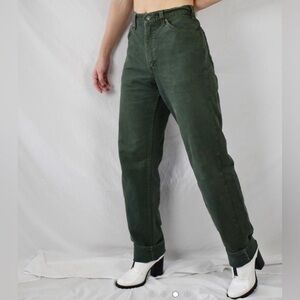 Dark green Levi’s pants